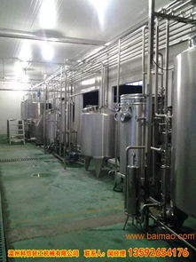 果蔬酵素飲料生產線的工藝、配方及成套設備解析